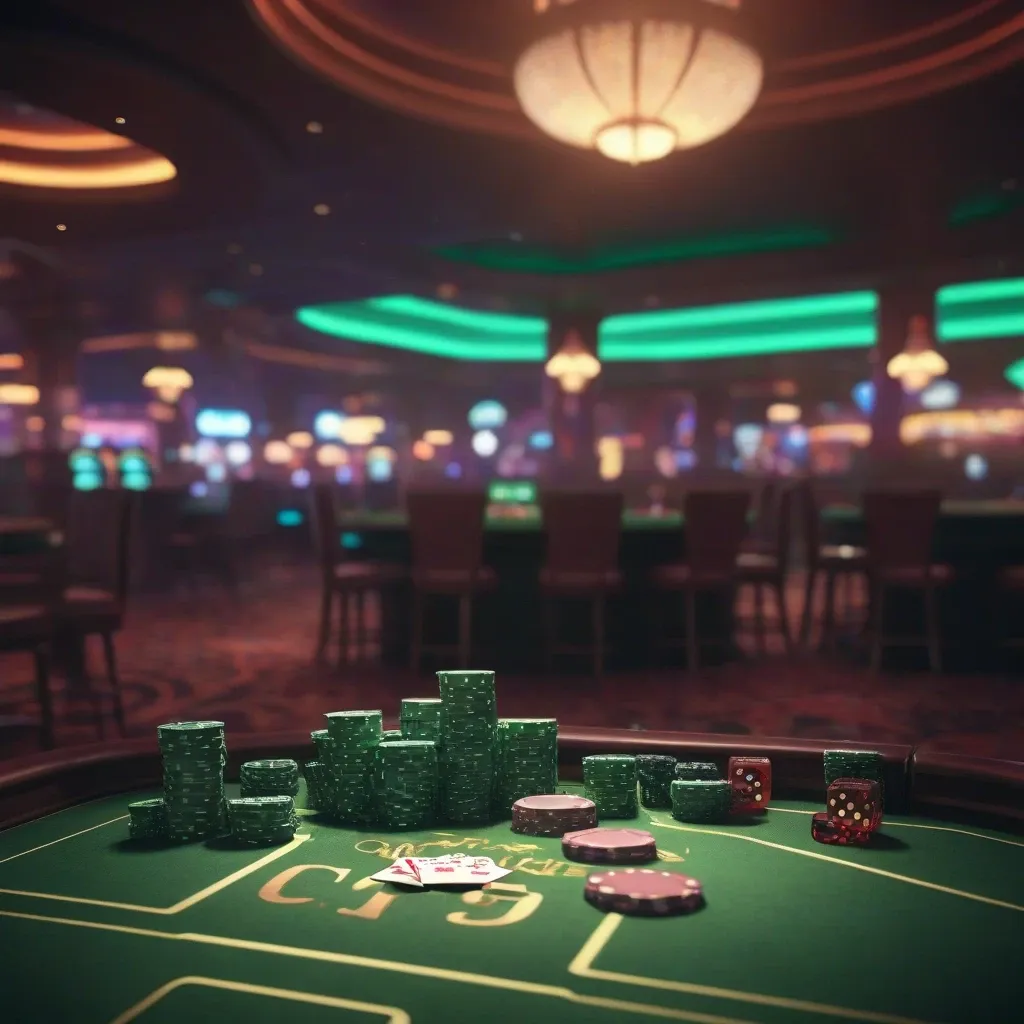 Casino Craps Table
