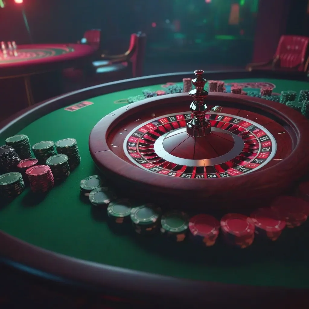 Smoky Roulette Wheel
